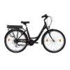 Bicicleta electrica dama M-BIKE Cityline 728 negru marime 46cm