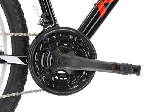 BICICLETA KROSS HEXAGON M/18" GRI/ROSU LUCIOS