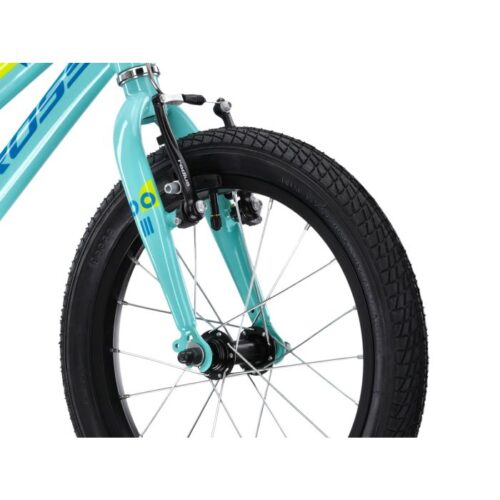 BICICLETA KROSS MINI 4.0 16" ACVAMARIN (ALBASTRU-LIME)