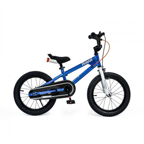 BICICLETA ROYALBABY FREESTYLE 7.0 14" ALBASTRU