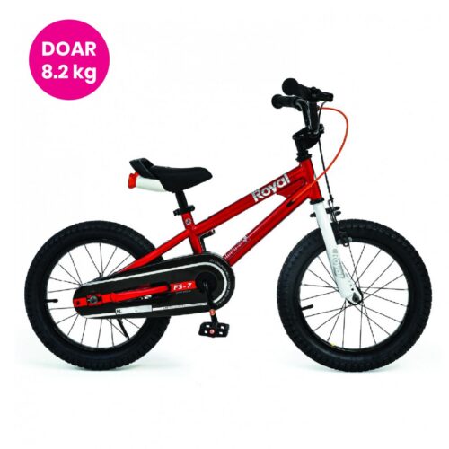 BICICLETA ROYALBABY FREESTYLE 7.0 NF 14" ROSU