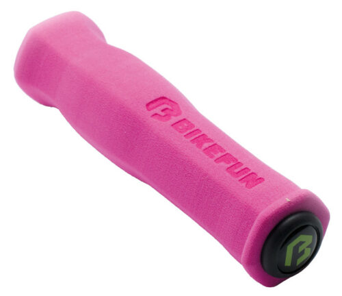 Manșon BIKEFUN FLAKE silicon pink 129mm - VLG-059-6A/PNK