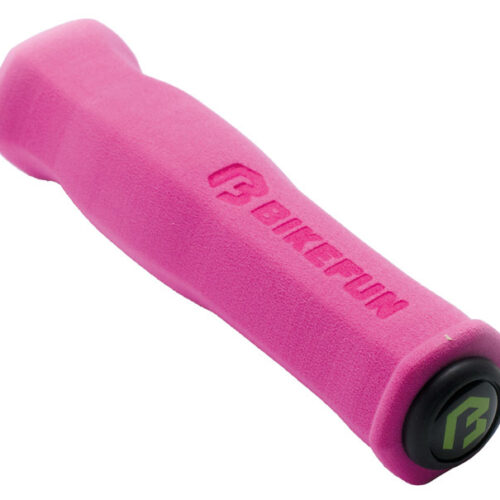 Manșon BIKEFUN FLAKE silicon pink 129mm - VLG-059-6A/PNK