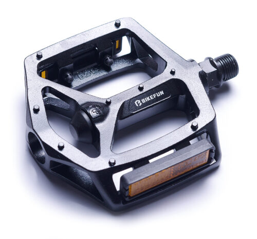 Pedale BIKEFUN JUMP aluminiu negru - B249DU-BLK