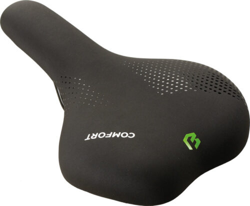 Șa BIKEFUN LAUSANNE Comfort trekking bbți negru Memory Foam - D225Q