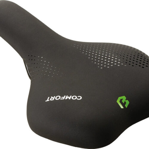 Șa BIKEFUN LAUSANNE Comfort trekking bbți negru Memory Foam - D225Q