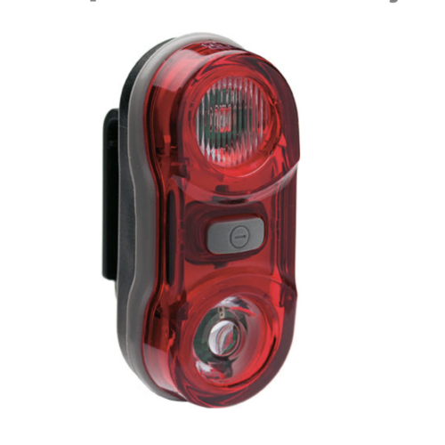 Far BIKEFUN TWIN spate 2 LED-uri roşii - JY-596