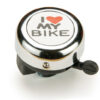 Sonerie BIKEFUN I love argintiu - NH-B610SPE