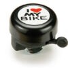 Sonerie BIKEFUN I love negru - NH-B610SPF