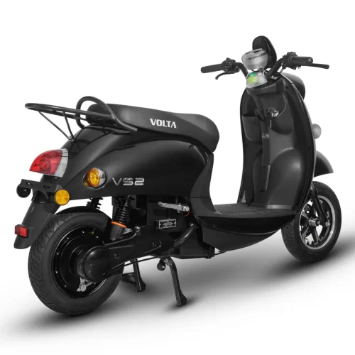 Scuter Electric, Voltarom S2, fara permis, 2000 W, autonomie pana la 60 km, Negru