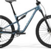 Bicicleta full suspension MERIDA ONE.TWENTY 300 V1 albastruotel/albastru M/17''